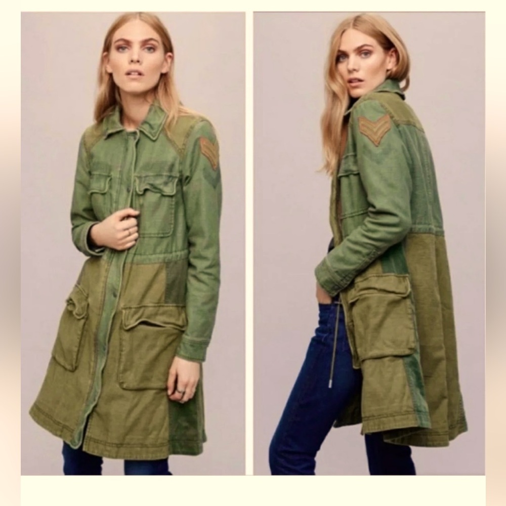 Free People Lined Duster Jacket